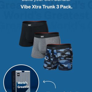 Build Your Own Vibe Xtra Soft Comfort Trunk (3 Pack)