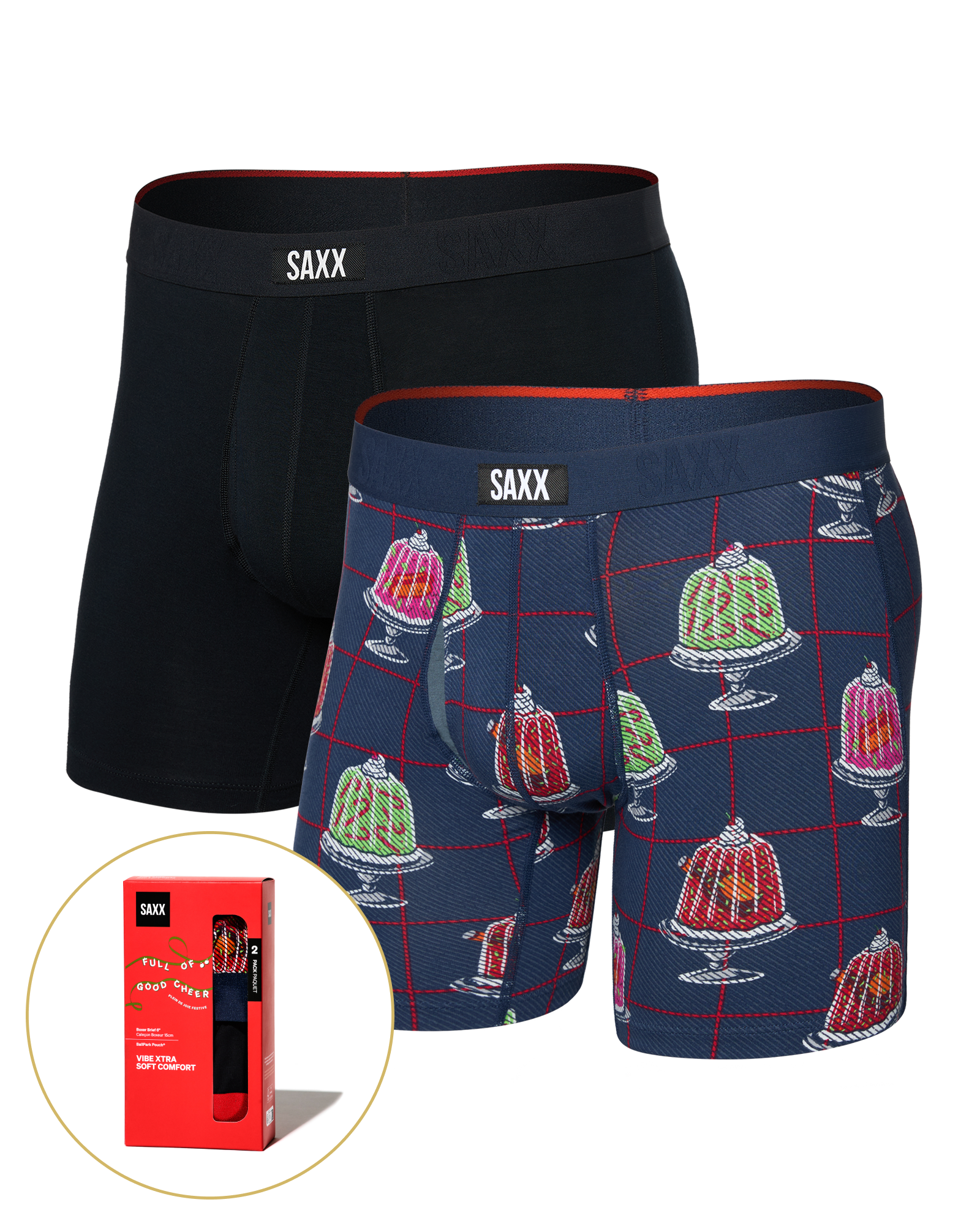 Vibe Xtra Soft Comfort Gift Box (2 Pack)