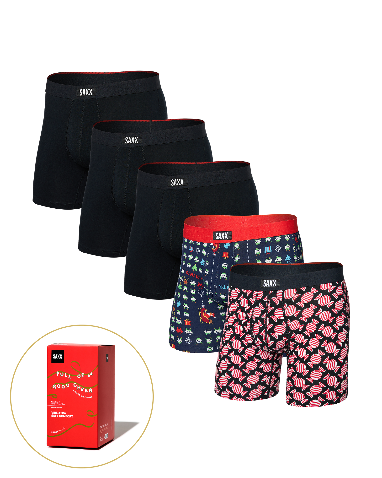 Vibe Xtra Soft Comfort Gift Box (5 Pack)