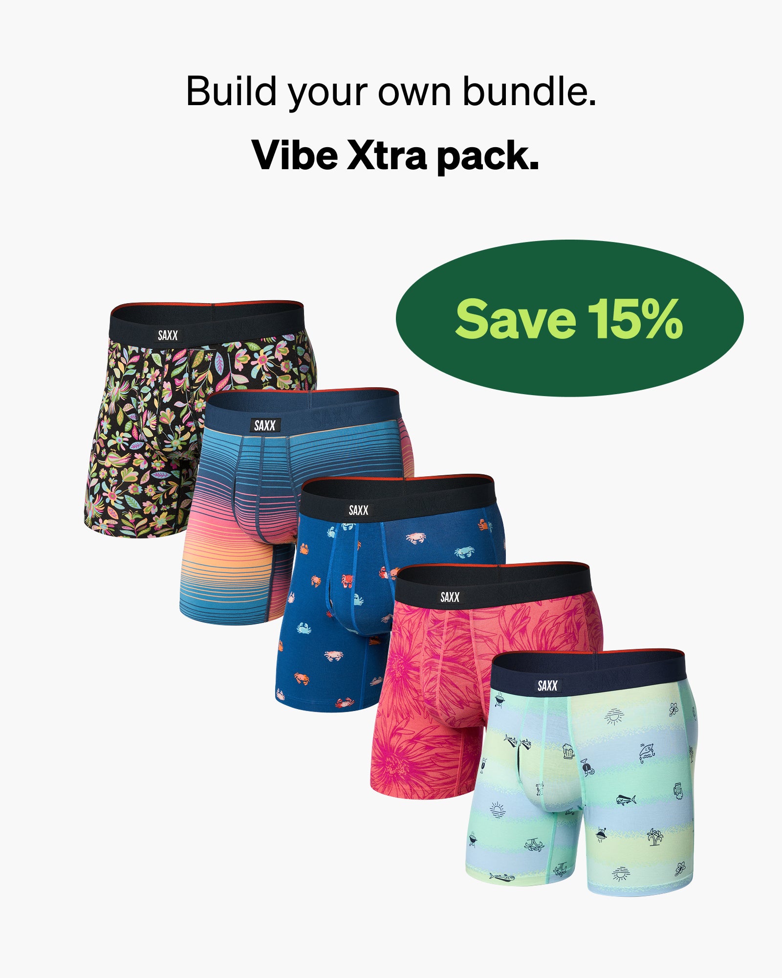 Build Your Own Vibe Xtra Soft Comfort (5 Pack)