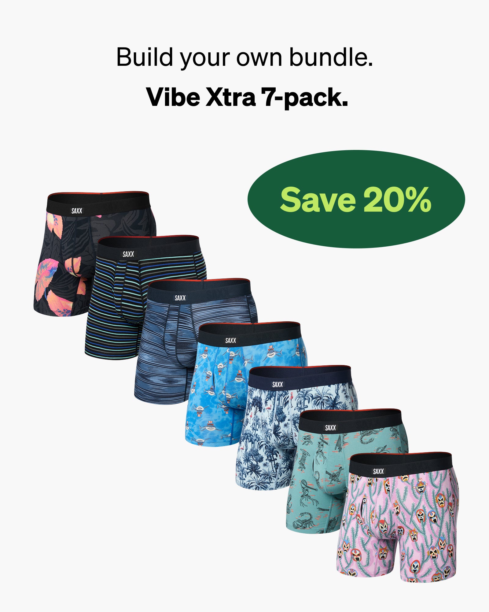 Build Your Own Vibe Xtra Soft Comfort (7 Pack)